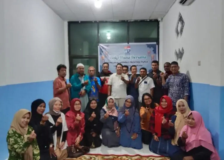 Ketua APPMBGI Provinsi Papua Gelar Buka Puasa bersama Pengurus